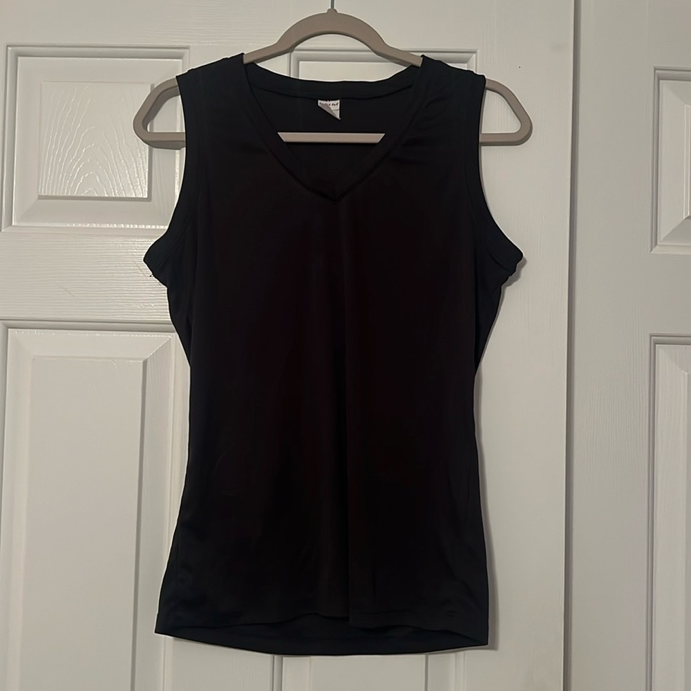 Sport Tek Casual Black Tank Top Women’s Medium